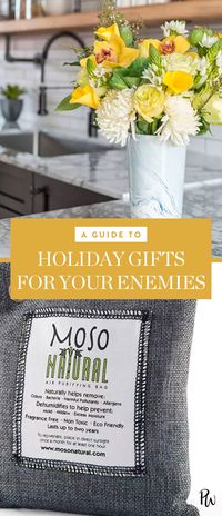 Read this hilarious gift guide for your enemies here. #giftguide #holidaygifts #funny