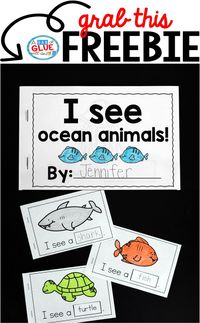 I See Ocean Animals Interactive Reader -