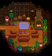 Stardew valley dwarf mines decor decoration decorating design 1.6