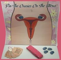 "Pin the ovaries on the uterus"... The world's most unnecessary game.