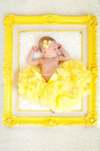 adorable idea for a new baby shot