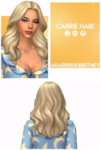 This Sims 4 CC hair at number 4r is pure perfection! Featuring soft, voluminous waves that cascade effortlessly over the shoulders, it’s the ideal center-part hairstyle for elegant or casual looks. I’m obsessed with how it transforms my Sims’ vibe instantly—jaw-dropping, to say the least! All items are Maxis Match, and the list is regularly updated with the latest Sims 4 CC packs. Download it now from Patreon and Tumblr for that flawless in-game look!