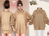 The Sims Resource - COZY STUDIES KNIT DRESS BD1343