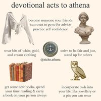 (small) devotional acts 🕊 ah here we go! my username namesake and the long waited athena! 💓 i will continue the greek gods BUT my anxiety…