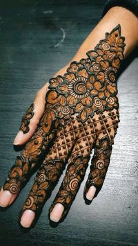 33 Easy Henna Designs for Brides and Bridesmaids | Creative Khadija