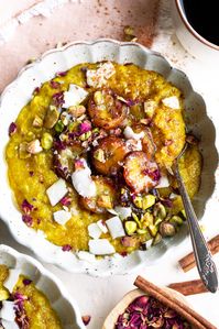 Golden Amaranth Oats with Caramelized Bananas - The Original Dish