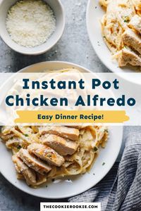 Easily make an Italian-inspired meal from scratch with this recipe for Instant Pot Chicken Alfredo. It’s easy, flavorful, and perfect for a romantic dinner or a busy weeknight.