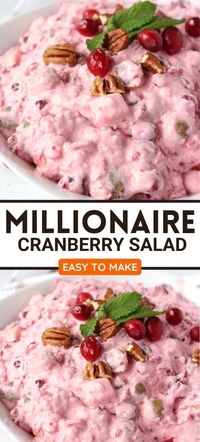 HOW TO MAKE CRANBERRY SALAD