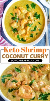 Keto Shrimp Coconut Curry is a creamy and flavorful dish. This recipe blends shrimp with coconut milk and spices, creating a satisfying low-carb curry. Ideal for a delicious and exotic meal that's easy to prepare. #KetoCurry #ShrimpCoconut #FlavorfulDish #LowCarbMeal #CreamyExotic