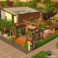 nocc | playtested | need packs♡ additional detailed interiors + full restaurant design on instagram & ea gallery id: evyrasims