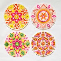 Mandalas hama perler beads by coriander_dk