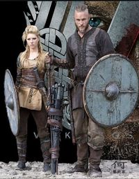 Vikings TV Show Season 1: Ragnar And Lagertha Costumes With Bonus Hair Instruction How To