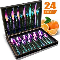 Silverware Set HOBO 24-Piece Flatware Set Service for 6, ... https://www.amazon.com/dp/B07LGX4NVV/ref=cm_sw_r_pi_dp_U_x_Z5Z2CbF3PE299