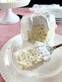 Favorite White Cake - My Country Table