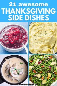 Looking for comforting, hearty sides? These Thanksgiving side dishes are perfect for bringing warmth and flavor to your holiday meal. Pin this now for a collection of easy Thanksgiving sides that everyone will enjoy!