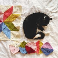 CROCHET PATTERN Stargazer Blanket by Emma Varnam PDF - Etsy