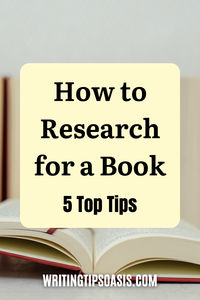 If you need some top tips on how to research for a book, take a read of this pos!