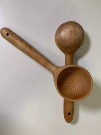 There's nothing like the smell of fresh soup simmering in the kitchen! And what better to serve your delicious soup with than a fine Wooden Soup Ladle? This kitchen accessory is crafted by hand with solid maple wood. It makes a lovely gift for your favorite cook. Explore our collection of kitchen accessories to add to your busy kitchen. Call to order yours today, 941-867-2233!