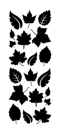 Leaves Wall Decals | Leaf Wall Stickers | Whimsi Decals – WhimsiDecals