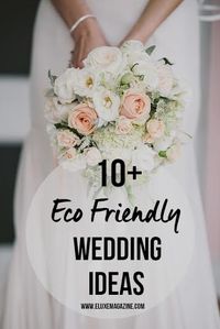 From the invitations to the party favours, we've found a dozen great #ecofriendly #wedding ideas for the #conscious #bride! #ethicalwedding #weddingideas #weddingplanning