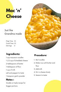 recipe for mac n cheese just like grandma made #cooking #recipe #macncheese