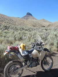 Giant Loop Rider: Revolution Motorsports' Moscow, ID to Nevada Adventure on Suzuki DRZ400 with Coyote Saddlebag, Coyote Dry Bag, Buckin' Roll Tank Bag