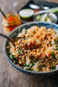 Crab Fried Rice is a classic and much beloved Thai dish, characterized by its delicate flavors. The lump crab is really the star of the show in this recipe