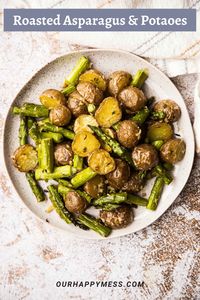 Roasted Asparagus and Potatoes