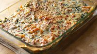 This cheesy baked pasta recipe was inspired by everyone’s favorite appetizer dip.