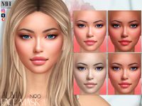 The Sims Resource - [Patreon] Alivia Face Mask N90