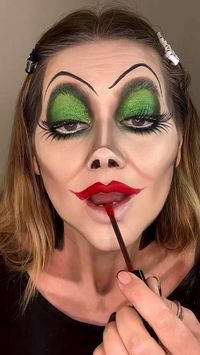 Watch Cruella come to life during the makeup process!