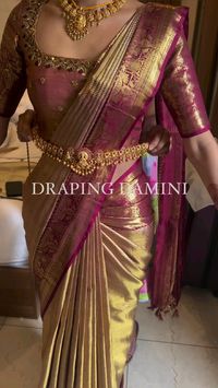 bridal Look, muhurtham look, south indian bride, blouse design, blouse ideas, wedding saree,  hand embroidery design