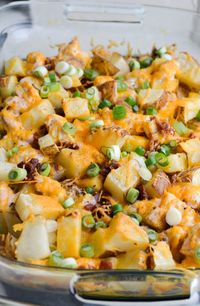 LOADED BAKED POTATO CASSEROLE from Rachel Schultz