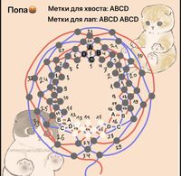 Кот батон из бисера ( 4 часть ) остальные части схемы в моем профиле на доске Амигуруми животные