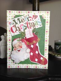 Card by D Marshall using AG Christmas Kitsch supplies