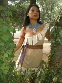 Pocahontas costume,cosplay