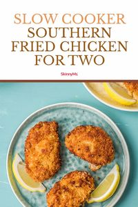 Slow Cooker Southern Fried Chicken for Two