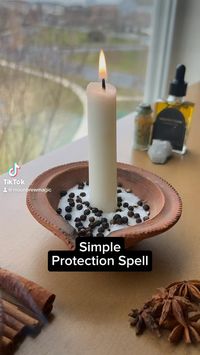 Ingredient Magical Properties: - White Candle:  cleansing - Salt: protection - Black Pepper: banish negative energy  Type "Universe Protect Me" to claim it!  Give this spell more power with our Protection Oil.  #protection #protectionspell #witchesofinstagram #witch #spell #ritual #witchcraft #greenwitchesofinstagram #greenwitch #magic #manifest #manifestation #pagan #wicca #witchywoman #witchy #goddess #spells #spellwork #witchlife #spellcasting #naturewitch #magick #candlemagick #candles #herbmagick #herbs