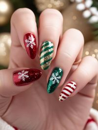 Capture the joy and whimsy of winter with Christmas nails featuring adorable snowman designs. Our collection includes playful and charming patterns that bring these beloved holiday characters to life. Perfect for adding a touch of fun to your festive look, these snowman nails are sure to make you smile. Let your nails celebrate the season with delightful snowman designs