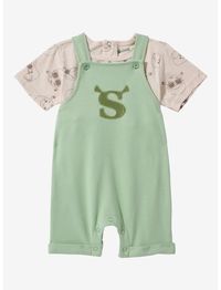 DreamWorks Shrek Sunglasses Infant Overall Set — BoxLunch Exclusive | BoxLunch