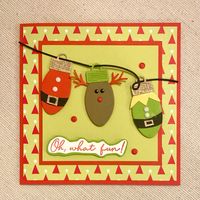 This was too adorable not to make! CASEd from the Paper Peony. Please visit her site to see her fabulous original. DSP: Merry Bold & Bright.