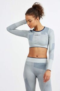 Adidas by STELLA MCCARTNEY TRAINING SEAMLESS BLOCK CROP TOP