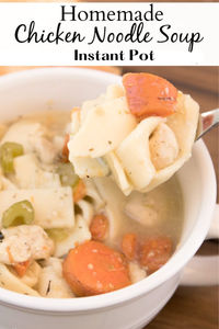 The Best and easiest Chicken Noodle Soup ready in only 7 minutes. This is a comfort food favorite.