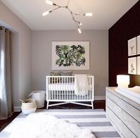 Nursery gender neutral baby room boho chic nursery decor