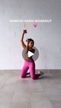 Meghan Campion on Instagram: "DANCER ARMS WORKOUT💓

repeat each movement 8x for 3 rounds✨ 

for more dance-inspired at-home workouts like this, download the Glisten App & check out our “Arms & Abs” category 🫶🏻 

I’ve been using my 3 lb @bala bars forever!! Use code GLISTEN15 to get yours ✨

#armsandabs #armsworkout #armworkout #danceworkout #dancer #dancerworkout #lowimpactmovement #lowimpactexercise #armworkouts #pilatesarms"