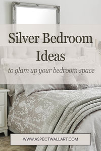 From metallic accents to shimmering bed linens, these silver bedroom ideas will help you create a glamorous, chic and elegant space