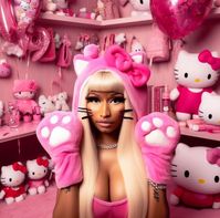 #fashion #hellokitty #sanrio #nicki #minaj #nickiminaj #ai #hellokittyai #nickiminajai #kitty # cat #bow #mymelody #kuromi #pfp #pfps #cute #pink #hotpink #adorable #hotmart