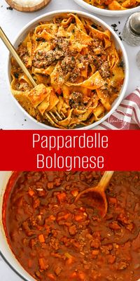 If you are looking for dinner ideas, this pappardelle Bolognese recipe makes a classic dish that combines tender pappardelle pasta with a hearty, flavorful sauce. This recipe is the ultimate comfort food, perfect for gathering around the table on any evening.