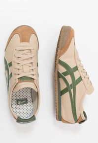 Onitsuka Tiger MEXICO 66 - Trainers - beige/grass green/beige - Zalando.de