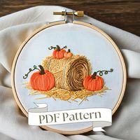 Whole Shop Bundle (300+ Patterns): https://theunraveledthreads.etsy.com/listing/1735215929/whole-shop-bundle-hand-embroidery Halloween & Fall Mini Bundle: https://theunraveledthreads.etsy.com/listing/1763407585/mini-bundle-halloween-hand-embroidery *Please note: This does not include a stitching guide. This is a traceable pattern only. See photo section for example of PDF downloads.  This pattern is beginner friendly, but can also be modified for more advanced artists.  Free Pattern Download: ht